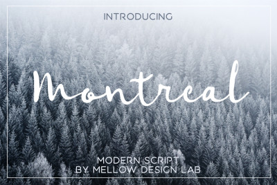 Montreal Script Font