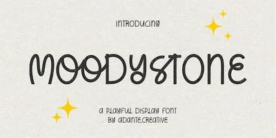 Moodystone Font