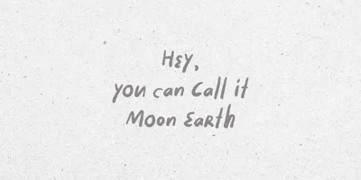 Moon Earth Font