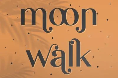 Moon Walk | Modern Sans Serif Font