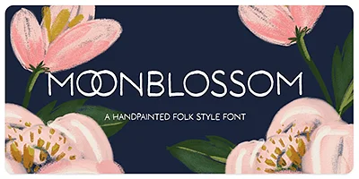 Moonblossom Font