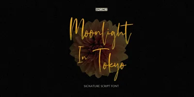 Moonlight In Tokyo Font