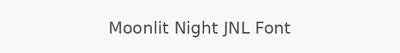 Moonlit Night JNL Font