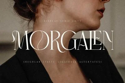 Morgalen Display Serif Font