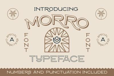 Morro Typeface | Vintage Font Free Download