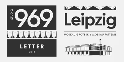Moskau Grotesk Font