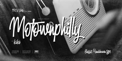 Motownphilly Font