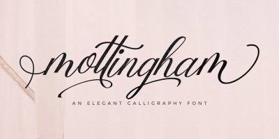 Mottingham Elegant Calligraphy Font