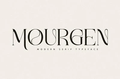 Mourgen Modern Serif Typeface