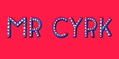 Mr Cyrk Font