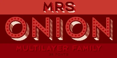 Mrs Onion Font