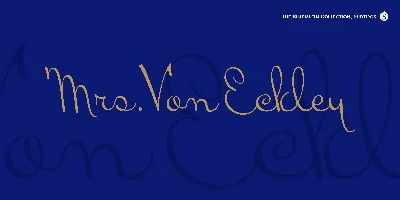Mrs Von Eckley Pro Font