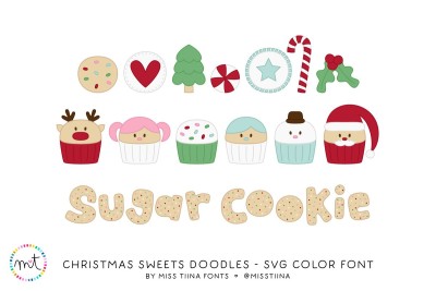 MTF Christmas Sweets Doodles