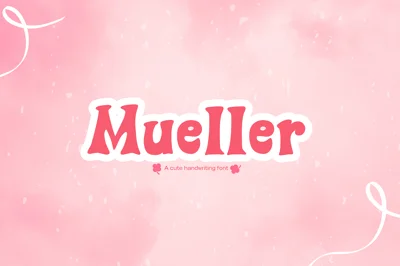 Mueller font
