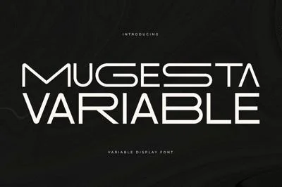 Mugesta Variable Display Font