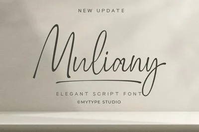 Muliany | Elegant Script Font