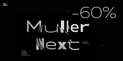 Muller Next Font