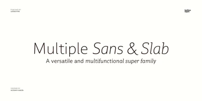 Multiple Font