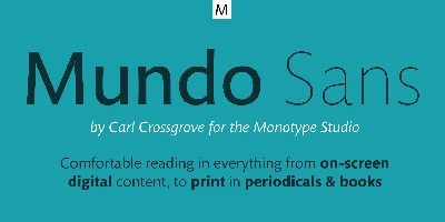 Mundo Sans Font