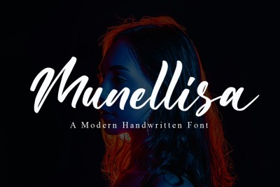 Munellisa - Wedding Font