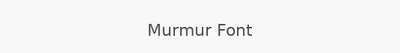 Murmur Font