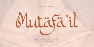 Mutafail Font