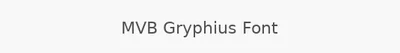 MVB Gryphius Font