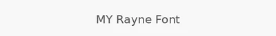 MY Rayne Font