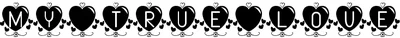 My True Love St Font