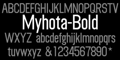Myhota Font