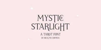 Mystic Starlight Font