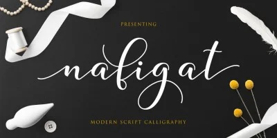 Nafigat Script Font