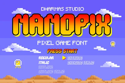 Nano Pix - Pixel Game Family