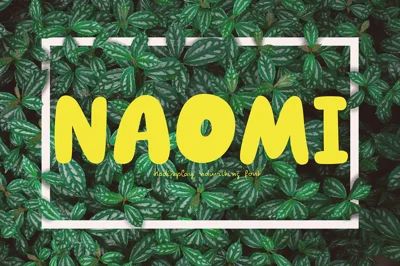 Naomi font