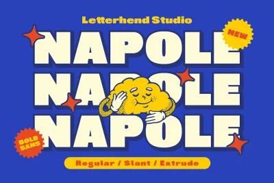 Napole Bold Sans Font