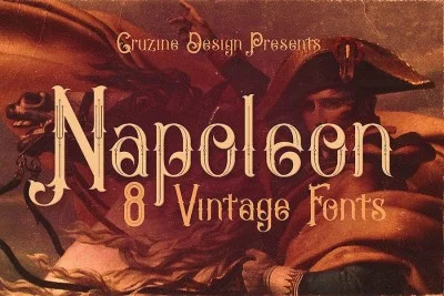 Napoleon Vintage Typeface