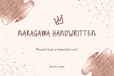 Naragama Handwritten Font