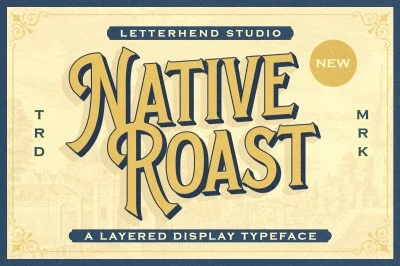 Native Roast Font