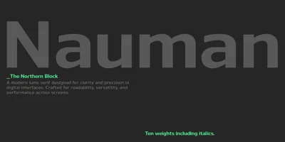 Nauman Font