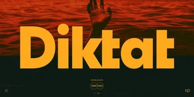ND Diktat Font
