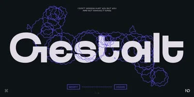 ND Gestalt Font