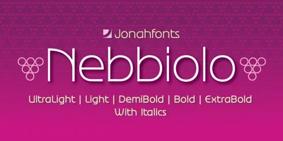 Nebbiolo Font