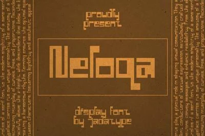 Neloqa Font | Ala Inscription