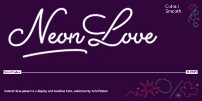 NEON Love Font
