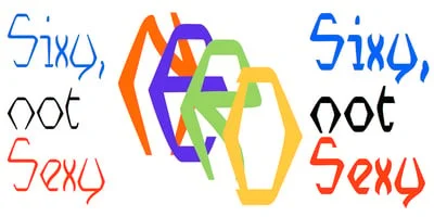 Nerdish Hex Font