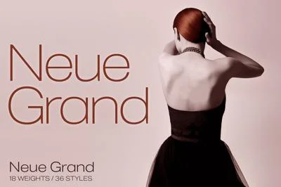 Neue Grand Sans Serif Font
