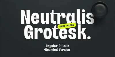 Neutralis Font Free Download