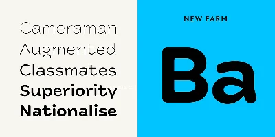 New Farm Font