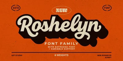 New Roshelyn Script