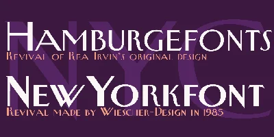 New Yorker Type Font